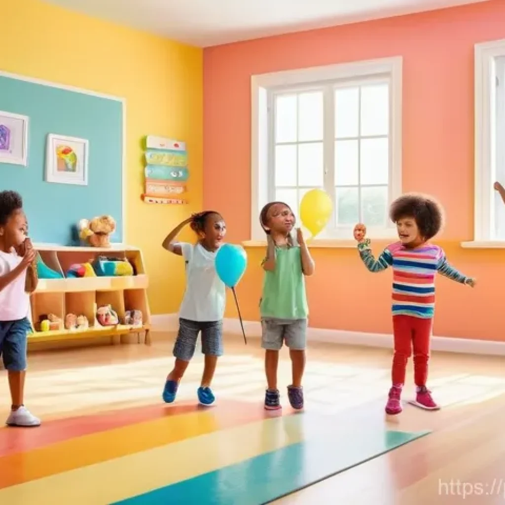 티니핑 배경 음악 OST 목록 - **Prompt 1: Joyful Learning with Teenieping Melodies**
    "A group of diverse children, aged 4-7, a...