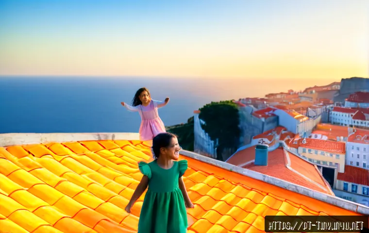 Home 17 티니핑과 피터팬의 공통점 - Photorealistic magical childhood adventure, a cheerful young fairy in a soft pink dress and a playfu...